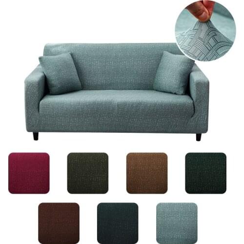 Elastic Sofa Cover for Living Room Sofa Chaise Cover Lounge Cover for Sofa and Armchairs Covers for Corner Sofa Cover Adjustable