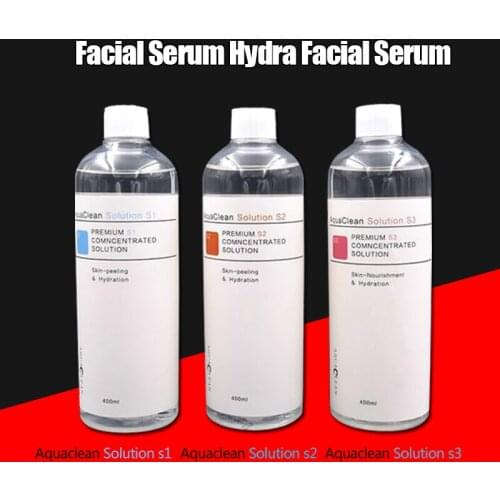 Hydra Facial Serum For Normal Skin Aqua Clean Solution Aqua Peel Concentrated Solution 400ml Per Bottle