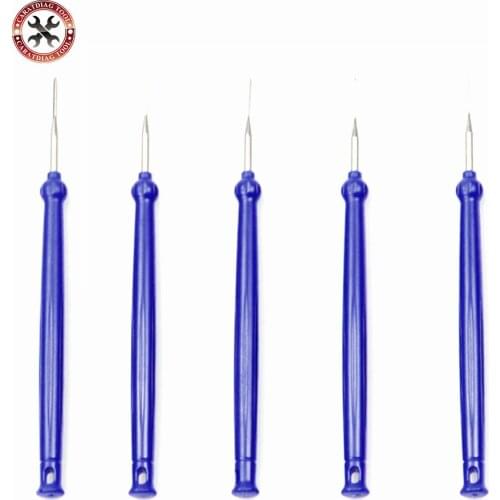 New 5pcs Car Plug Terminal Removal Tool Pin Needle Retractor Pick Puller Repair Electrical Remove Wire Puller Hand Tools Kit