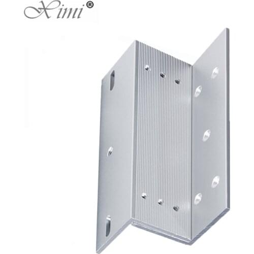 280KG Z Bracket For Access Control System Narrow Door EM Lock Install Z Bracket For 600LBS Magnetic Lock