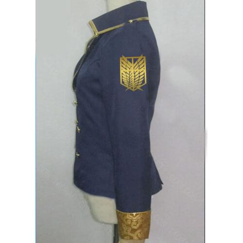 Attack on Titan Cosplay Shingeki no Kyojin Coat Jacket Hero Costume