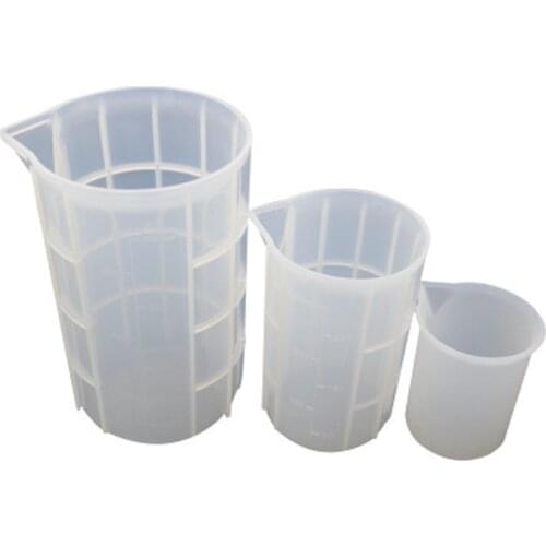 Luyou 1pcs Silicone Measuring Cup Fondant Resin Molds Cake Decorating Tools Jewelry Accessories Making Tools FM2008