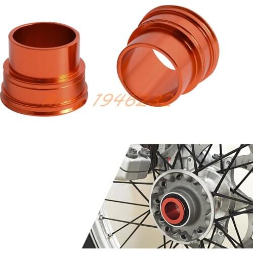 Mortorcycle CNC (Billet Aluminum) Front Wheel Hub Spacers Collars For Husaberg FE FS FX 250 350 390 450 501 570 2009-2014