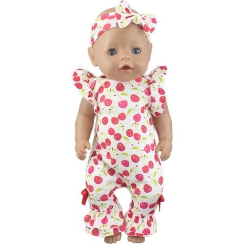 New Popular Doll Clothes Suit Wear For 17inch 43cm Baby Doll ,Reborn Baby Doll Accessories