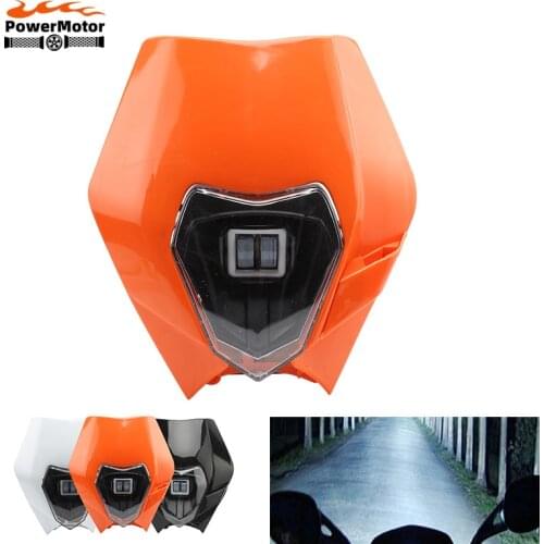 New Motorcycle LED Headlight Headlamp Head Lamp Light For X SXF XCW XCFW EXC EXCF XC XCF S125 150 250 300 350 450 530