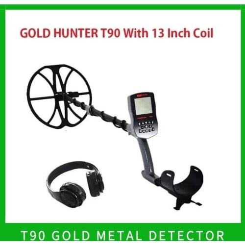 Gold Hunter T90 Portable Handheld Metal Detector Underground Gold Metal Detector Waterproof Gold Detector