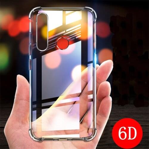 6D Anti-Knock TPU Case for Huawei Y9A Y9S Y8S Y6S Y8P Y7P Y6P Y5P 2020 Y5 Y6 Y7 Y9 Prime 2019 2018 P30 P40 Pro Plus Clear Cover