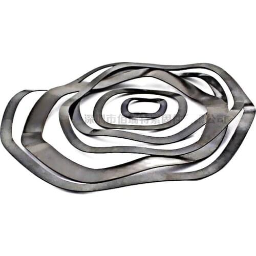 Spring steel 65Mn crest washer wave washer spring coil spring washer M50-M118 5PCS