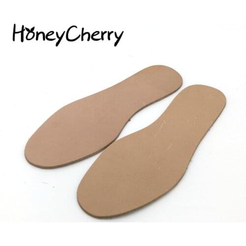 Sweat Cow Leather Insole Thickened Durable Health Pad Man Cowskin Insoles For Shoes