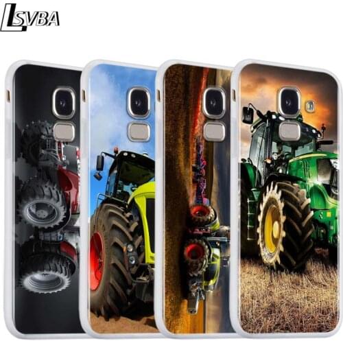 Tractors Car for Samsung Galaxy J7Duo J2 J4 Core J6 J4 Plus J8 J3 J7 J5 Prime 2018 2017 Phone Cover Shell