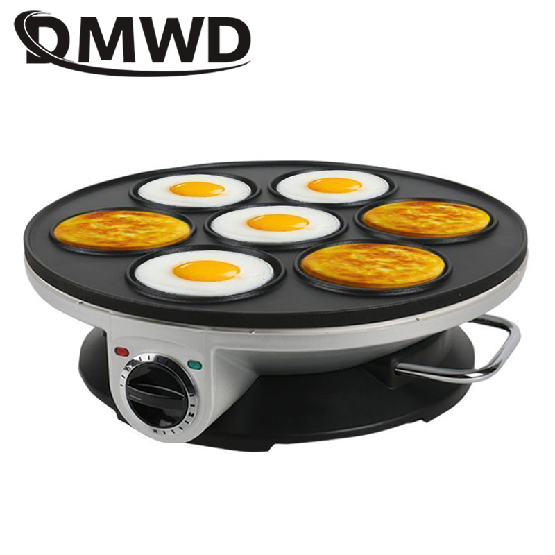 Roasted Eggs Hamburger Machine Electric Red Beans Paste Cake Pie Maker Dorayaki Crepe Oven Pancake Steak Omelette Frying Pan EU