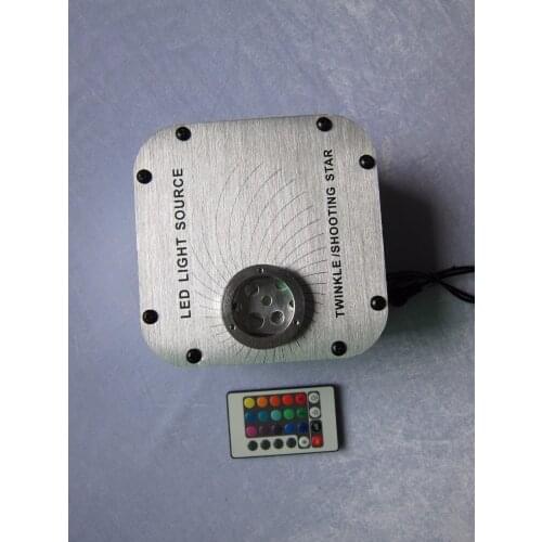 32W/27W twinkle RGBW LED fiber optic light engine , IR Remote