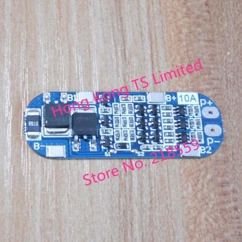 3S 11.1V 12V 12.6V lithium battery protection board Overcharge Overdischarge Short circuit function 3S 10A current limiting
