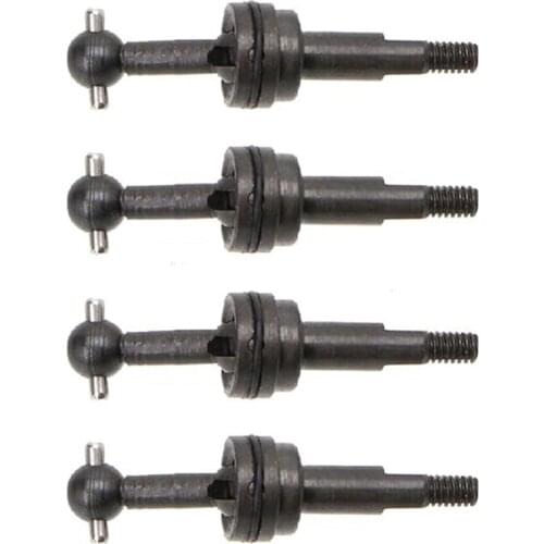 4Pcs/Set WLtoys Metal Upgrade Drive Shaft Dog Bone for 1/28 RC Car P929 P939 K969 K979 K989 K999 Spare Parts Accessories