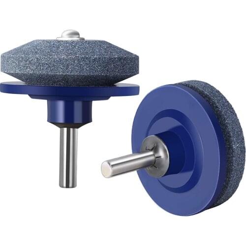 50mm Lawn Mower Sharpener Multifunction Electric and Hand Drills Sharpener Rotary Grinding Sander Head Garden Lawn Mower Parts
