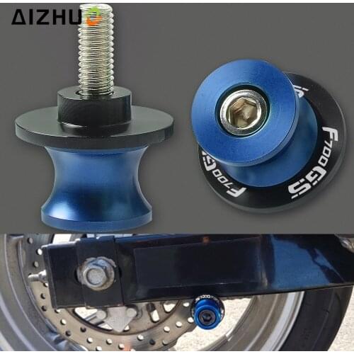 8MM Motorcycle Accessories Swingarm Sliders Spools Stand Screws For BMW F700GS F 700 GS 2013-2016 2014 2015