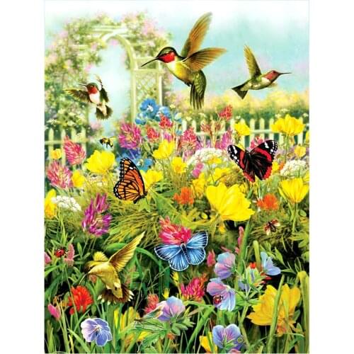 Hummingbird Flowers plants Diamond Painting floral bird Full Drill 5D Nouveaute DIY Mosaic Embroidery Cross Stitch gifts