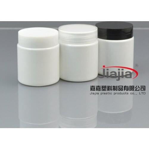50 grams white PET Jar,50ml cream Jar with white/black/clear PP cap, Cosmetic Packaging Personal Care Sample Container Small Jar
