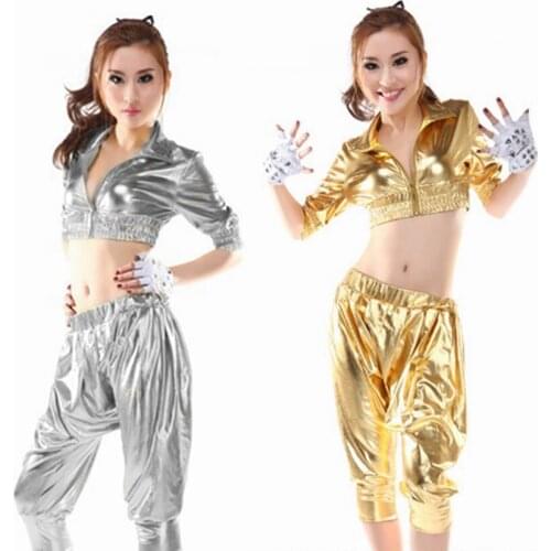 New Fashion 2015 Women Hip hop pants dance wear sweatpants costumes loose casual female Bright Color pant harem trousers