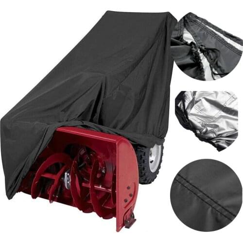 47"x40"x32" Universal Waterproof Blower Snow Removal Shield Outdoor Terrace Garden Furniture Cover Rain Snow Chair Cover