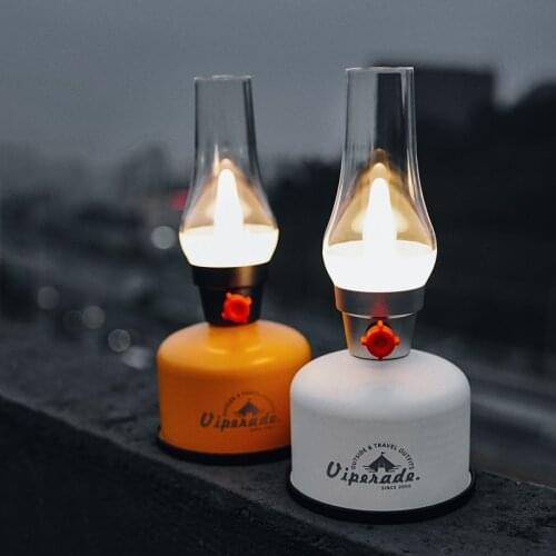 Camping tent lamp, rechargeable LED , mobile home lighting atmosphere lamp, retro dimming light