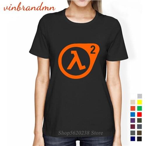 Hot Sale Half Life 2 Tshirts Game Xen G-Man Funny T Shirts For Women Pure Cotton O-Neck Casual Female Tshirts Camiseta Mujer