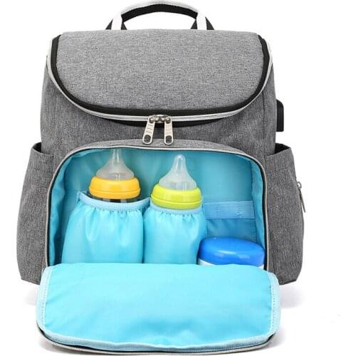 Fashion Mummy Maternity Nappy Bag Large Capacity Multi-Function Waterproof Outdoor Travel Backpack Nursing Bag for Baby Care