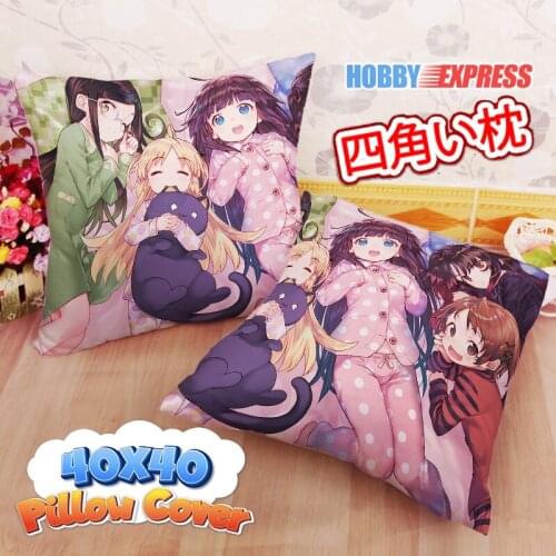 Hobby Express The Ryuos Work is Never Done 40x40cm Square Anime Dakimakura Throw Pillow Cover FBZ612