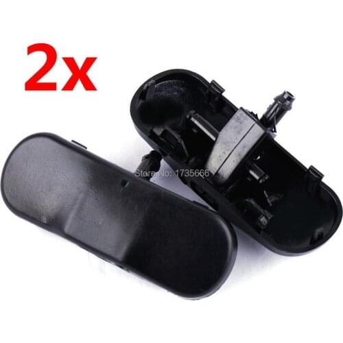 2PCS Windscreen Washer Jet Water Spray Nozzle2KD955985 For VW Amarok Passat B6 Jetta Golf GTI Caddy For Audi A4L