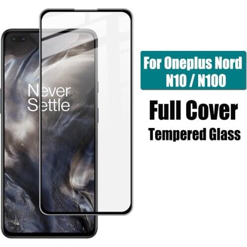 Full Glue Glass For OnePlus Nord N100 5G Screen Protector For OnePlus Nord N10 Tempered Glass Protective Film For One Plus Nord