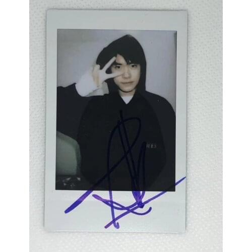 Hand signed TFBOYS JACKSON autographed Polaroid 3 inches free ship 042019