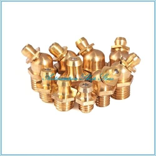 Pure copper Grease nipple General accessories Oil mouth Grease nipple Butter gun fittings
