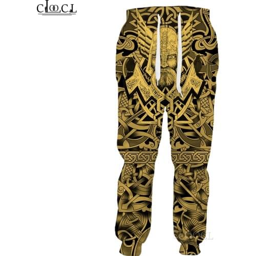 CLOOCL Viking Tattoo Polynesian Style Sweatpant 3D Print Trousers Men Women Harajuku Streetwear Casual Pant Drop Shipping