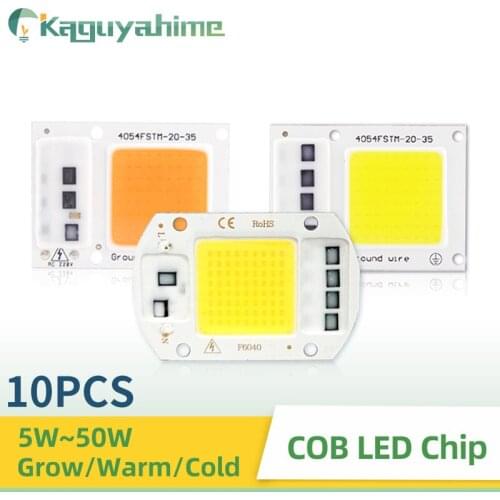 K-RU 10Pcs/lot COB LED Chip 20W 30W 50W Replacement Integrated Chips Grow Full Spectrum For Spotlight Floodlight Lamp Outdoor