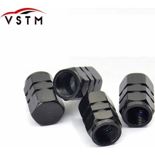 Theftproof 4pcs/pack Theftproof Aluminum Car Wheel Tires Valves Tyre Stem Air Caps Airtight Cover