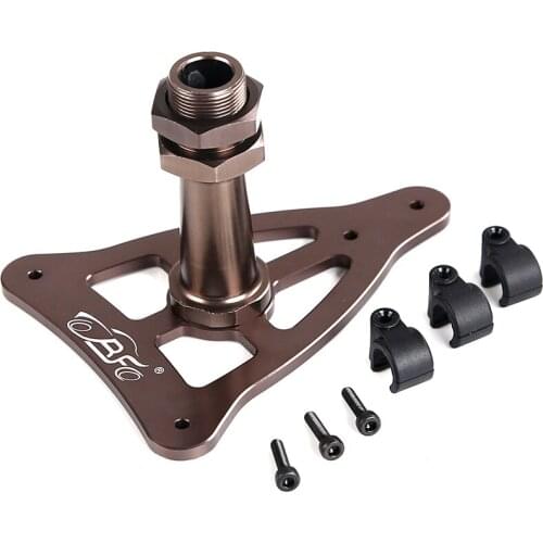 Alloy CNC Spare Tire Carrier Mount for 1/5 Hpi Rovan Km Baja 5B 5T 5SC SS Losi 5ive T Rc Car Parts