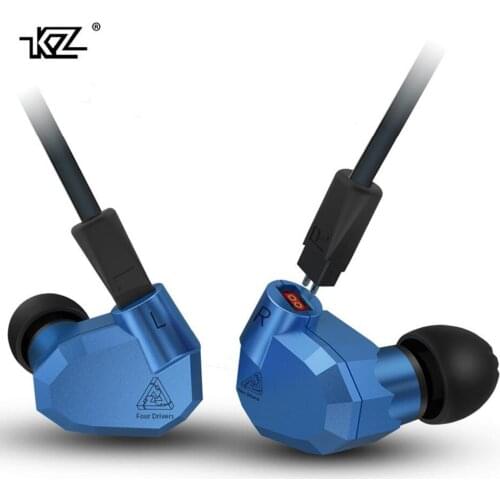 100% Original KZ ZS5 2DD+2BA Hybrid In Ear Earphone HIFI DJ Monito Running Sport Earphones Earplug Headset Earbud Two Colors