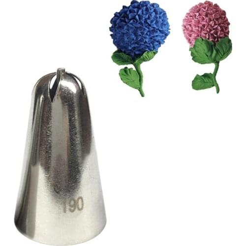 #190 Decorating Tips Stainless Steel Cupcake Icing Piping Nozzles cake Baking Accessories Kitchen tools KH096