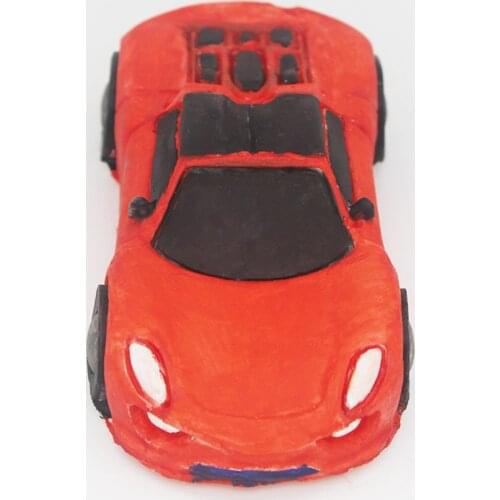 3D sports car aromatherapy plaster die mold chocolate roll sugar decoration three-dimensional baking mousse silica gel mold