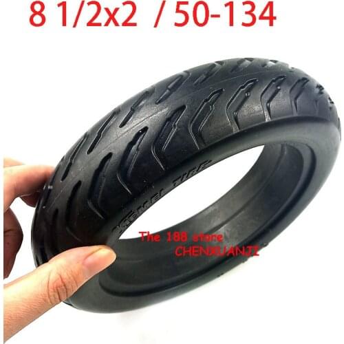 8 1/2X2 (50-134) Solid Tyre for Gas Electric Smart Electric Scooter 8.5 Inches 8.5x2 Baby Carriage Wheelbarrow Wheel Solid Tire