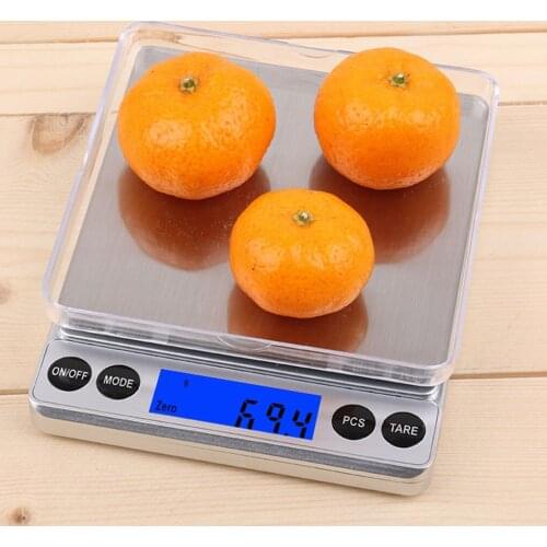 FenKicyen 2019 Digital Kitchen Scale Electronic Scales Food Measuring Weight Tool Kitchen Gadget Digital Scale 1KG/0.1g 2KG/0.1g