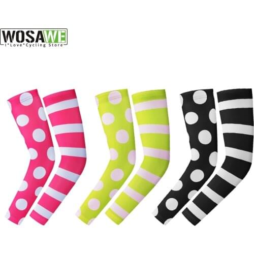 Breathable Quick Dry UV Protection Running Arm Sleeves Basketball Elbow Pad Fitness Armguards Sports Cycling Arm Warmers Women