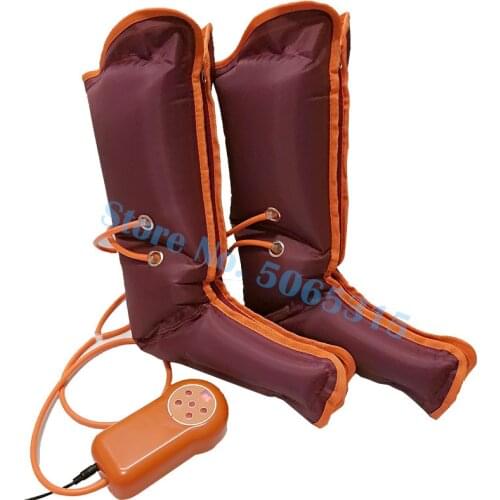 Electric Air Pressure Foot Massager Multi-Function Beauty Apparatus With Physiotherapy Hand Held Controller- Feet & Calves