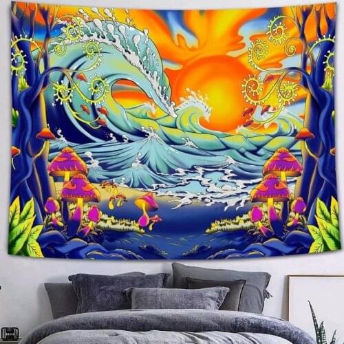 Tree of Life Tapestry Space Tapestry Tapestry Wall Hanging Bohemian Curtains Boho Decor Tapestry Aesthetic Psychedelic