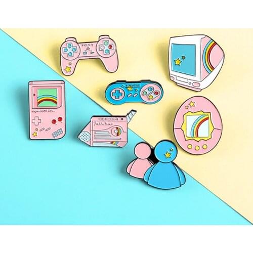 Fashion Happy Halloween Brooches halloween Ghost Festival Broom Witch Specter Pumpkin Wizard Enamel Pin Backpack Lapel Pin Badge