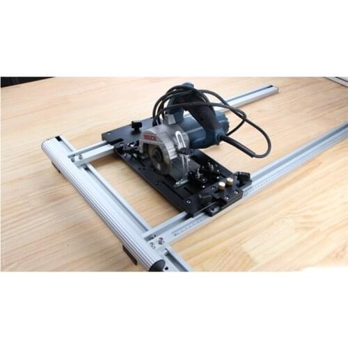 Saw Guide Woodworking Edge Guide Cutting Board Tools for Circular Saw Trimmer Marble Machine, Circular Saw Not Included