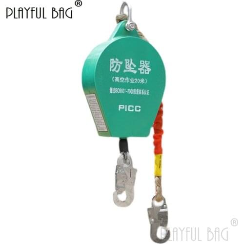 PB Playful bag Fall arrester at height 3/5/10 Meters Anit fall device Self-locking safety industrial differential protector ZL86