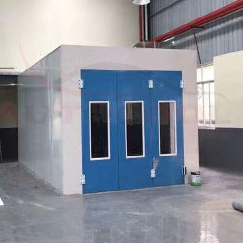 Customized Diesel Heating Car Spray Booth for Sale Down draft Auto Paint Spray Camera For Car Repair Paint Booth body spray oven