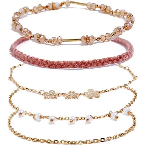 Recordar Espacio Golden Bracelets