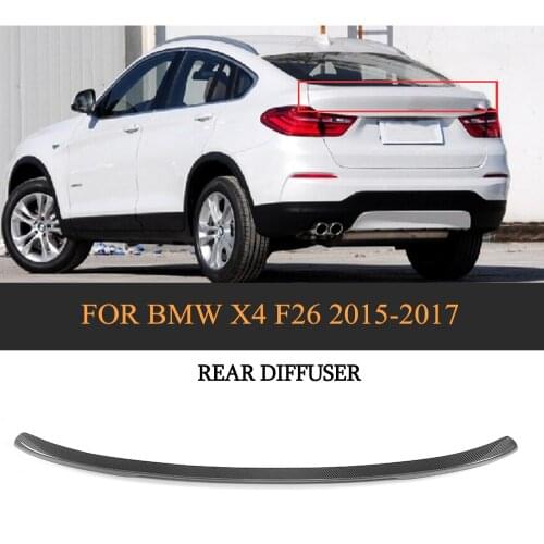 Carbon Fiber Car Racing Spoiler Car Rear Wing Lip For BMW F26 X4 2015-2017